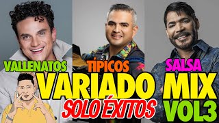 VARIADO MIX 2023 😍  TIPICO VALLENATO SALSA ❤️‍🔥 MIX PANAMA 2023 DETODO [upl. by Nwhas227]