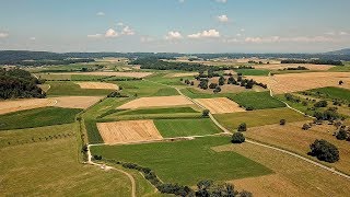 Drone Views of Switzerland in 4k Ajoie  Jura [upl. by Ttcos]