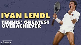 Ivan Lendl Tennis Greatest Overachiever [upl. by Kruter994]