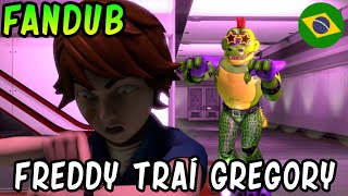 FANDUB Freddy Trai Gregory  FNAF Security Breach Animation  Dublado PT  BR [upl. by Assyral]