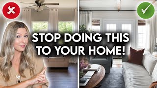 10 REASONS YOUR HOME LOOKS CHEAP  INTERIOR DESIGN MISTAKES [upl. by Alo]