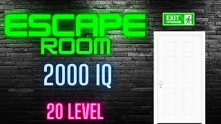 Fortnite  20 LEVEL IQ ESCAPE ROOM By azulcreative All Levels [upl. by Anerbas]