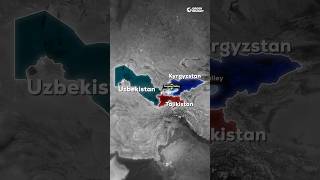 What is the border dispute of the Fergana Valley  geopolitics [upl. by Ardnassak]