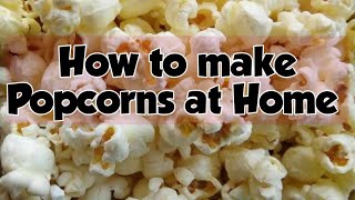 How to make popcorns at home How to make Popcorns in a handi without Oven in 1 minute  shorts [upl. by Tnarg]