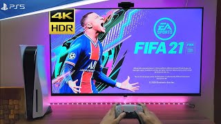 Switching to FIFA 21 after Playing FIFA 23 PS5 4K HDR 60FPS [upl. by Cosetta]