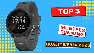 Le Top 3 Meilleures montres connectées running meilleur rapport qualitéprix  2023 [upl. by Edieh]