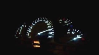 Vectra b 25 V6 Autostrada Vmax przyśpieszenie acceleration [upl. by Reinnej]