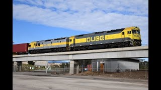 Qube Logistics 3rd day of running 4120S amp today the G Class Locomotive G521 led RL309 4th July 2024 [upl. by Luttrell761]