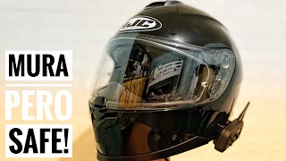 Ang helmet na malakas para kay Ninja 400  HJC C70 [upl. by Karney]