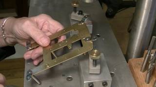 The Village Clockmaker Clock repair tutorial 23 Rebushing a clock plate the easy way [upl. by Nhtanhoj]