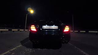 Mercedes C180 W204 Custom Exhaust [upl. by Enilecram420]