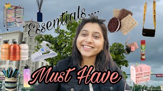 Hostel Essentials For Girls hostel must haves [upl. by Adiel]