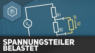 Der belastete Spannungsteiler  Elektrotechnik [upl. by Threlkeld289]