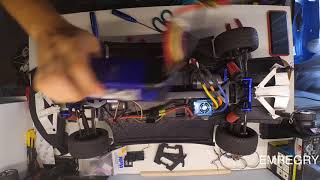 Traxxas XO1 TheBeaut Motor amp ESC Install [upl. by Laniger344]