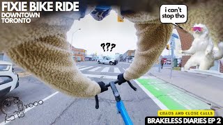 FIXED GEAR  Toronto Brakeless Diaries Ep 2 [upl. by Nikal]