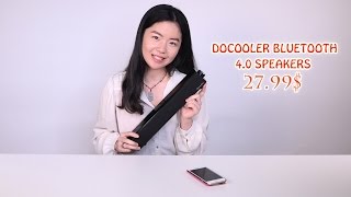 Docooler Bluetooth 40 Speakers Music Play [upl. by Anitak]