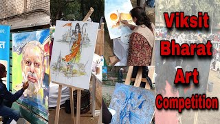 Lalit Kala Academy with NDMC organises Viksit Bharat Ambassadors Art Competition [upl. by O'Rourke]