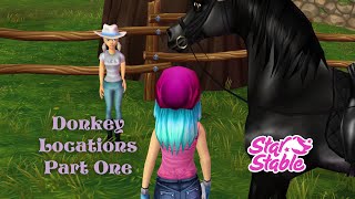 Star Stable Online  Donkey Locations Part One [upl. by Endor708]