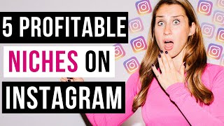 PROFITABLE INSTAGRAM NICHES in 2019 [upl. by Shirl604]