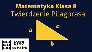 8 klasa  Twierdzenie Pitagorasa  zadania z pierwiastkami [upl. by Jensen884]