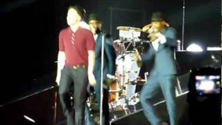 Olly Murs dancing to One Step Beyond  Cardiff [upl. by Anifled]