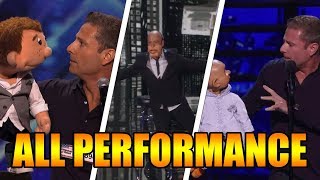 Paul Zerdin Ventriloquist Americas Got Talent 2015 All Performances｜GTF [upl. by Otrebor935]