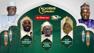 🔴 DIRECT  ACADÉMIE RAMADAN  AVEC SERIGNE AHMED FALL AT TIDJANI ET EL HADJI NGAGNE MBAYE [upl. by Halludba]