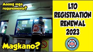 2023 LTO REGISTRATION RENEWAL May bago ba [upl. by Jaime]