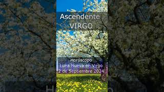 ♍ Ascendente VIRGO  Horóscopo Luna Nueva en Virgo 2 de Septiembre del 2024 [upl. by Vierno]