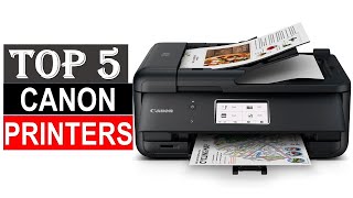 Best Canon Printers in 2024  Top 5 Canon Printers Reviews [upl. by Anivol]