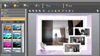 How to Create a Photo Collage Wedding Collage Tutorial [upl. by Nassah]