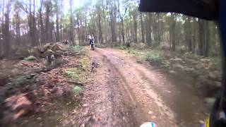 Trail riding at Buckland TasmaniaMOV [upl. by Valenta]