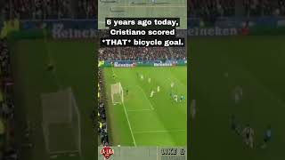 On this Day Cristiano Ronaldos iconic bicycle kick against Juventus [upl. by Ball]