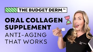 NEW Research on Oral Collagen Supplements for Antiaging Skin Benefits [upl. by Neeham599]