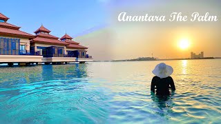 STAYCATION VLOG Anantara Dubai The Palm [upl. by Nonregla]