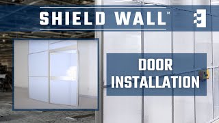 Shield Wall™ Door Installation Instructional  Abatement Technologies AireGuardians [upl. by Eitirahc]