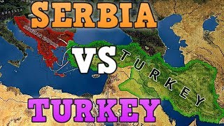 Turkey Vs Serbia  WHO WOULD WIN [upl. by Aerda]