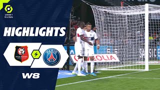 STADE RENNAIS FC  PARIS SAINTGERMAIN 1  3  Highlights  SRFC  PSG  20232024 [upl. by Vincenty]