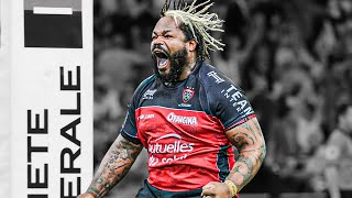 A VIOLENT RUNNER With Intent To INFLICT PAIN  Mathieu Bastareaud Rugby Big Hits amp Bump Offs [upl. by Peterec]