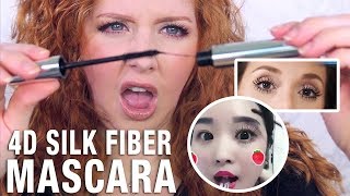 Instagram Makeup Review  4D Silk Fiber Mascara [upl. by Alah545]