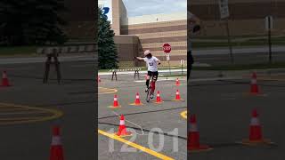 Unicycle Slalom at Unicycle World Championships 2024 [upl. by Eizle]