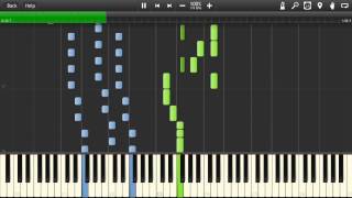 Awesome as I Wanna Be Piano My Little Pony  Synthesia [upl. by Annawad814]