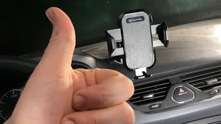 Handyhalterung für PKW Lüftung amp Saugnapf Halterung Auto KFZ Smartphone Dock unboxing und Anleitung [upl. by Padget]