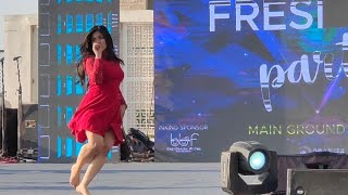 Girls Dancing On Galgotias University Freshers Party Batch 2125 [upl. by Llerroj95]