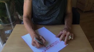 Automatic Writing  Art in Action BIMAFromHome [upl. by Gurtner491]