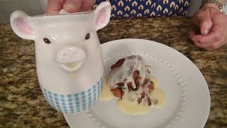 SassEsnacks ASMR English Pudding With Custard Sauce  Show and Tell  Eating Sounds [upl. by Mccandless]