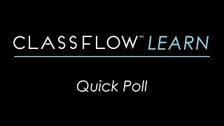 ClassFlow Help  Quick Poll [upl. by Mccully]