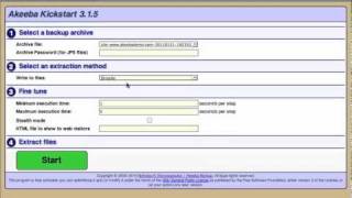 AB04  Restoring your Joomla site [upl. by Kendre786]