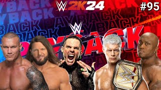 PAYBACK PART 13  WWE 2K24  Universe Mode  95 [upl. by Arta]