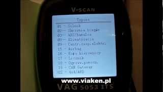 vscan vag5053its VScan VAG 5053 ITS VIAKEN [upl. by Ardnoed]